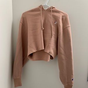 Cropped Champion Hoodie